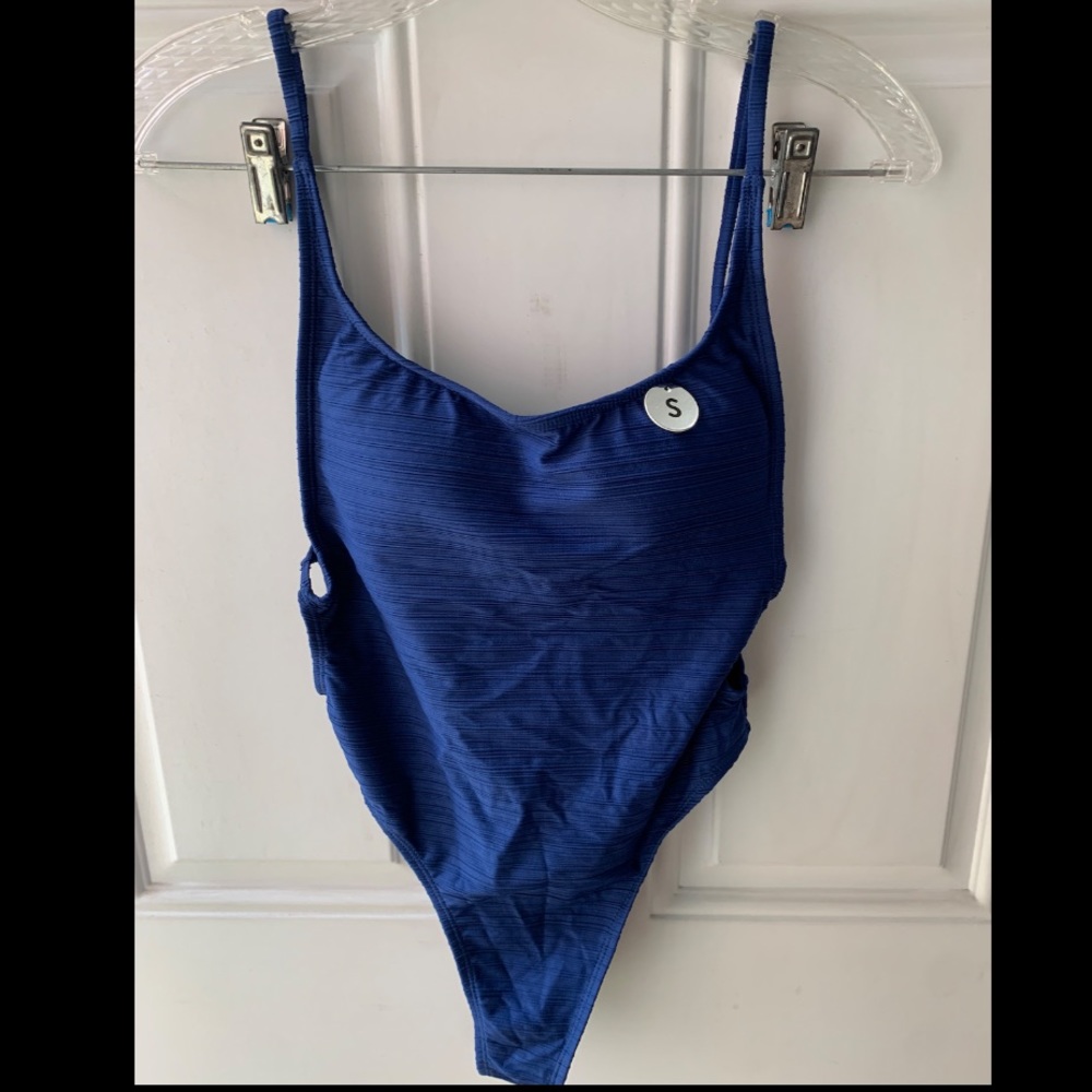 Forever21 Blue One Piece Swimsuit